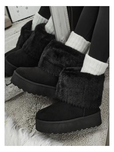 Дамски зимни ботуши Resti с козина Irelle