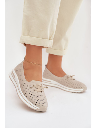 Дамски кожени мокасини S. BARSKI