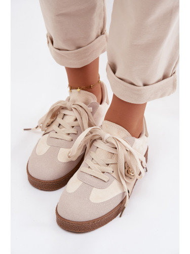 Дамски маратонки с декоративен детайл Калирина