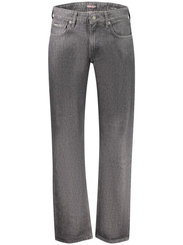 Мъжки прави дънки в сиво