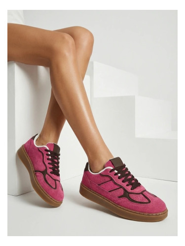 Дамски розови екологични маратонки