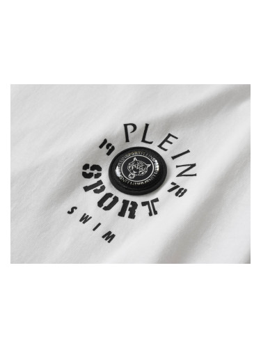 PLEIN SPORT - Бяла тениска