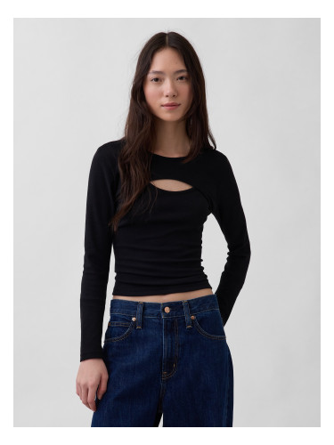 Дамска тениска с дълъг ръкав GAP