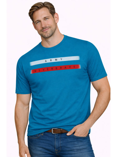 Син суитшърт с цип