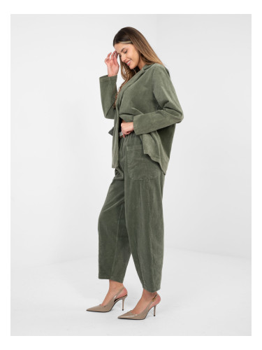 Каки панталон RUE PARIS