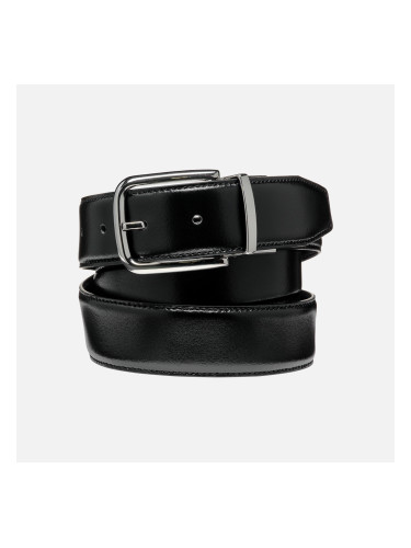 Мъжки черен колан Geox