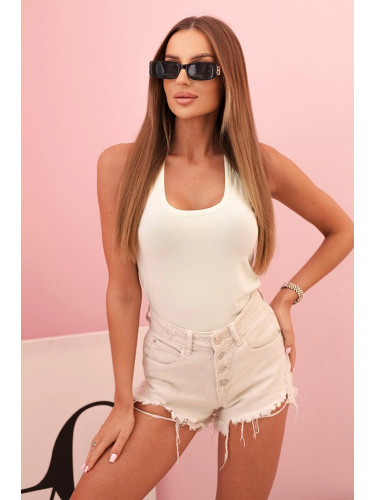 Дамски потник тип боксер в цвят ябълка