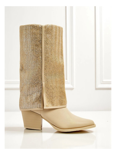 Дамски боти до глезена с токчета Resti Virelia