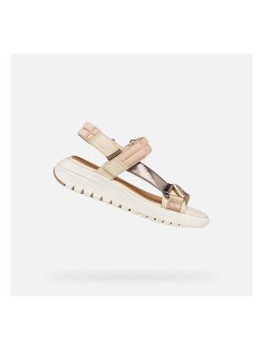 Бежови дамски сандали Geox Flextride S