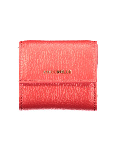 Червен портфейл Coccinelle