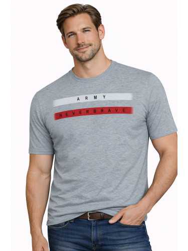 Пуловер със сив цвят