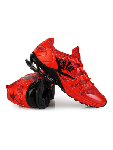 PLEIN SPORT Plein - Дамски червени маратонки