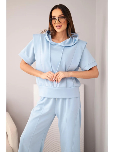 Дамски комплект от суичър и панталон Kesi Włoski