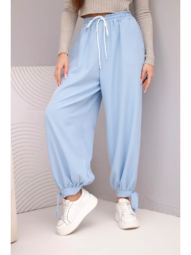 Дамски широки панталони с връзки Kesi