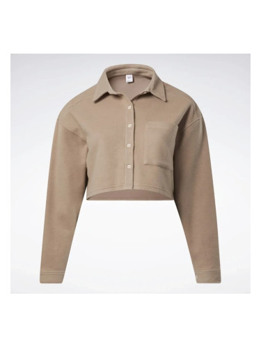 Суитшърт от полар Reebok plus size