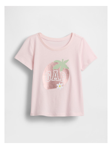 Тениска GAP за момичета с лого