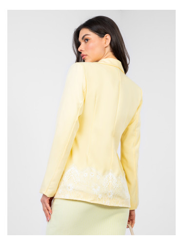 Елегантно жълто яке