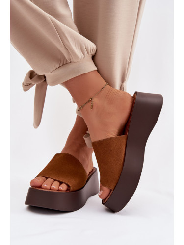 Дамски сандали на платформа Camel Liorisse