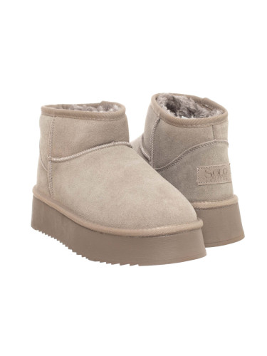 SOLO SOPRANI COUTURE - Обувки на платформа Taupe