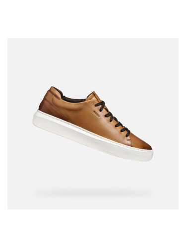 Светлокафяви мъжки маратонки Geox Deiven