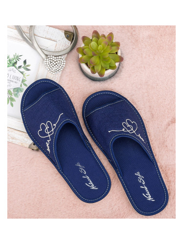 Дамски чехли Natural Style NS-093 сини