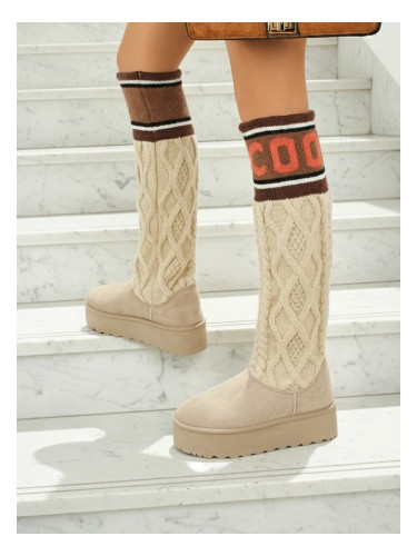 Дамски зимни снежни ботуши Resti High