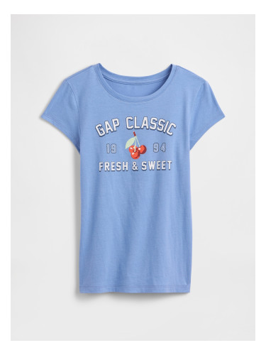 Тениска с лого на GAP за момичета