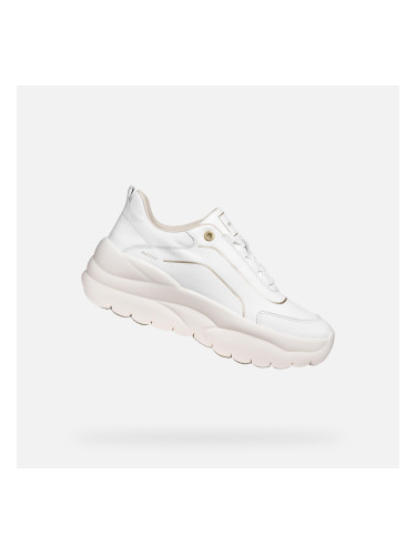 Дамски бели маратонки Geox Xtros