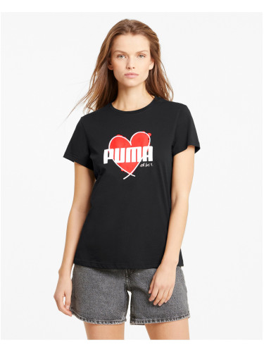 PUMA - HEART TEE 587897-01