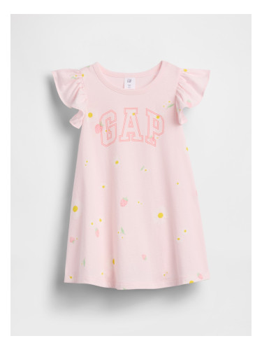 Рокля за момичета GAP с лого