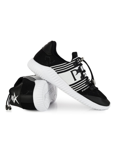 PLEIN SPORT - Дамски маратонки черно-бели