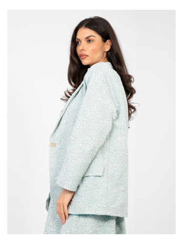 Дамско яке в цвят мента
