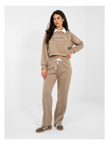 Дамски анцуг в тъмнобежово