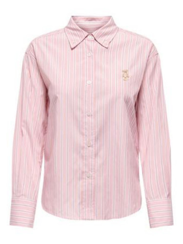 Само розова раирана риза