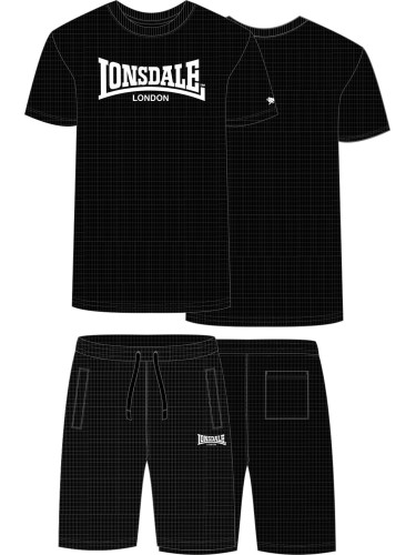 Комплект от мъжка тениска и шорти Lonsdale