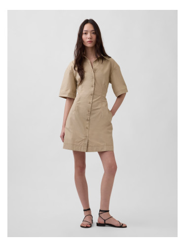 Мини рокля от поплин GAP