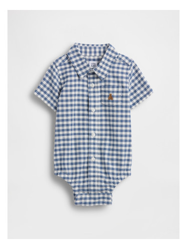 Бебешки боди GAP Оксфорд - Момчета