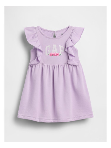 Рокля за момичета GAP с лого