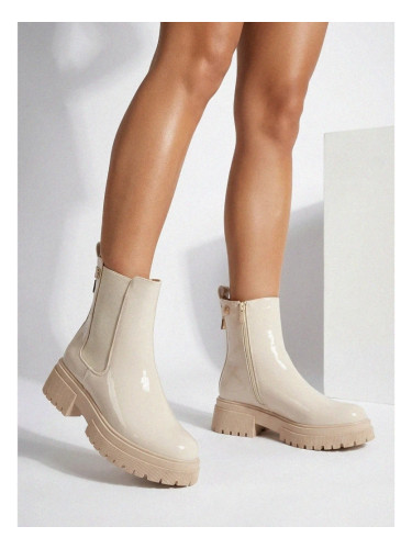 Дамски боти от еко велур