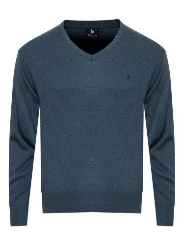 Суичър N&M&Y V 3010 Granatowy Melanž