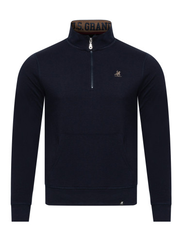 US GRAND POLO - Суитшърт с половин цип