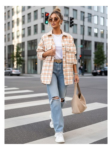 Дамска шарена риза Dstreet