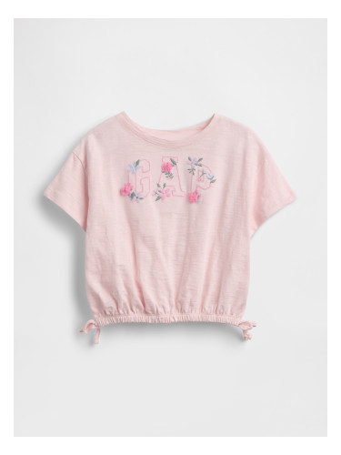 Тениска с лого на GAP за момичета