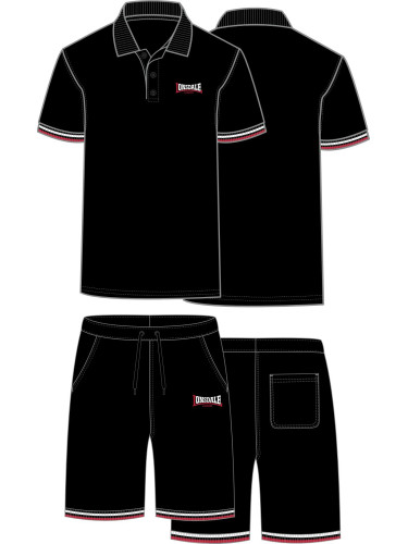 Комплект от мъжка поло тениска и шорти Lonsdale