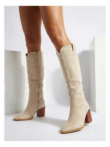 Дамски велурени ботуши Resti