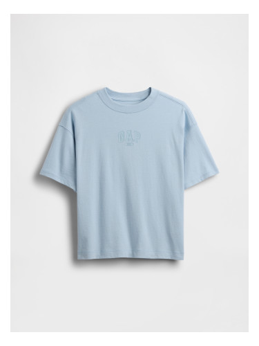 Оувърсайз тениска GAP за момчета с лого 1969