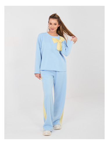 Светлосин дамски комплект