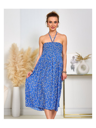 Дамска рокля до коляното с щампа