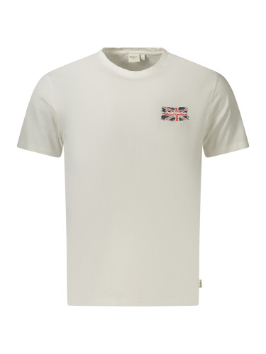 PEPE JEANS MEN'S SHORT-SLEEVED T-SHIRT WHITE