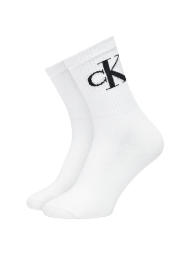 Бели чорапи Calvin Klein